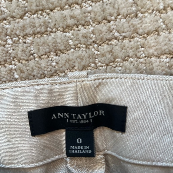 Ann Taylor linen suit pants - Picture 3 of 5